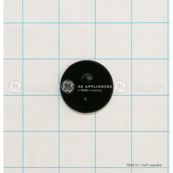 Ge WR04X29375 GE Refrigerator GEA Badge Flat Chrome WR04X29375 - main